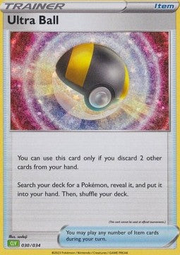 Ultra Ball - Pokémon Trading Card Game Classic: Venusaur & Lugia ex Deck (Fixed) [CLV-030]