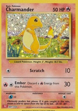 Charmander - Pokémon Trading Card Game Classic: Charizard & Ho-Oh ex Deck (Fixed) [CLC-001]