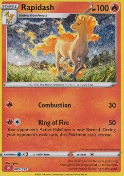 Rapidash - Pokémon Trading Card Game Classic: Charizard & Ho-Oh ex Deck (Fixed) [CLC-005]
