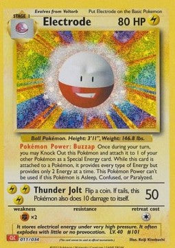 Electrode - Pokémon Trading Card Game Classic: Charizard & Ho-Oh ex Deck (Fixed) [CLC-011]