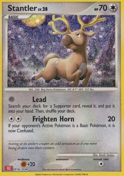Stantler Lv.28 - Pokémon Trading Card Game Classic: Charizard & Ho-Oh ex Deck (Fixed) [CLC-016]