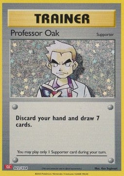 Professor Oak - Pokémon Trading Card Game Classic: Charizard & Ho-Oh ex Deck (Fixed) [CLC-023]