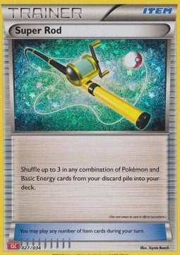 Canna da pesca super - Pokémon Trading Card Game Classic: Charizard & Ho-Oh ex Deck (Fixed) [CLC-027]