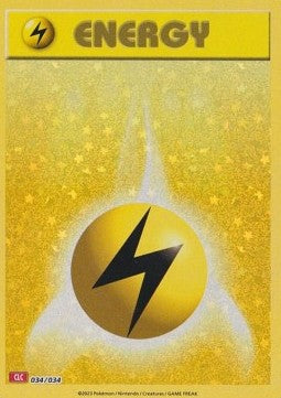 Energia Lampo - Pokémon Trading Card Game Classic: Charizard & Ho-Oh ex Deck (Fixed) [CLC-034]