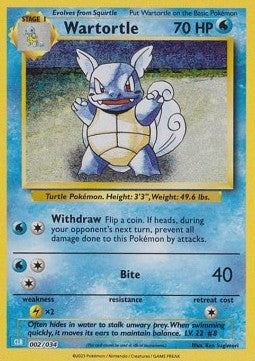 Wartortle - Pokémon Trading Card Game Classic: Blastoise & Suicune ex Deck (Fixed) [CLB-002]