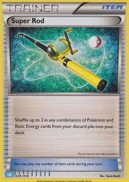 Canna da pesca super - Pokémon Trading Card Game Classic: Blastoise & Suicune ex Deck (Fixed) [CLB-028]