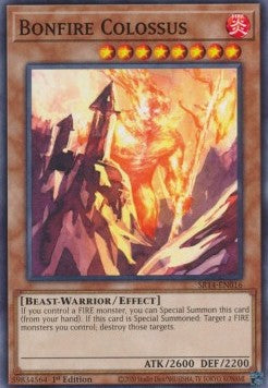 Colosso Falò - Structure Deck: I Re del Fuoco (Common) [SR14-016]