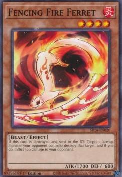 Furetto del Fuoco Schermidore - Structure Deck: I Re del Fuoco (Common) [SR14-020]