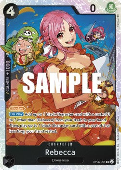 Rebecca (OP05-091) - Awakening of the New Era (Super Rare) [OP05-091]