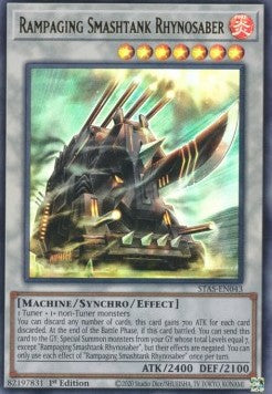 Rinosciabola Spaccacarri in Carica - Starter Set per 2 Giocatori (Ultra Rare) [STAS-S043]