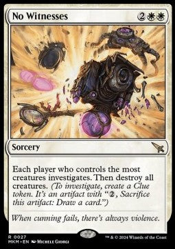 Nessun Testimone - Delitti al Maniero Karlov (Rare) [MKM-27]