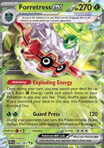 Forretress ex - Destino di Paldea (Double Rare) [PAF-002]