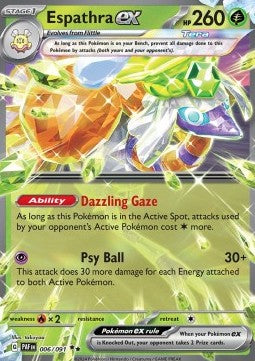 Espathra ex - Destino di Paldea (Double Rare) [PAF-006]