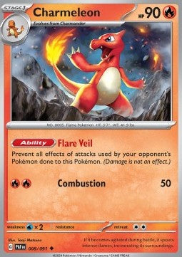 Charmeleon - Destino di Paldea (Uncommon) [PAF-008]