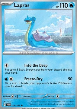 Lapras - Destino di Paldea (Common) [PAF-016]
