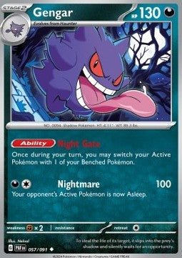 Gengar - Destino di Paldea (Uncommon) [PAF-057]