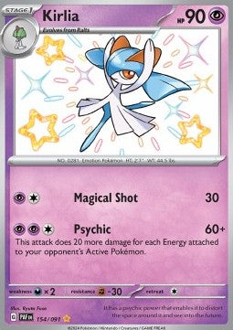 Kirlia - Destino di Paldea (Shiny Rare) [PAF-154]