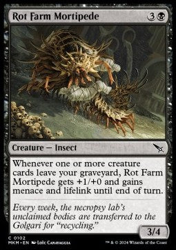 Mortipede del Mortificio - Delitti al Maniero Karlov (Common) [MKM-102]