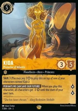 Kida - Protettrice di Atlantide - Nelle Terre D'Inchiostro (Legendary) [3INK-7]