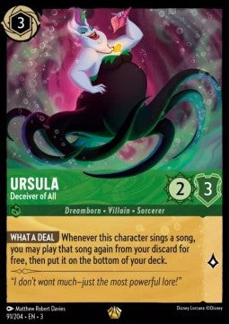 Ursula - Ingannatrice di Tutti - Nelle Terre D'Inchiostro (Legendary) [3INK-91]