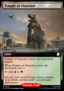Tempio dell'Abbandono - Mondi Altrove: Fallout: Extras (Rare) [XPIP-1044]