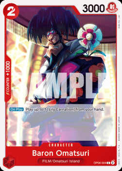 Baron Omatsuri (OP06-004) - Wings of the Captain (Common) [OP06-004]