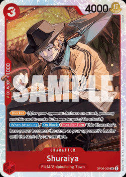 Shuraiya (OP06-009) - Wings of the Captain (Super Rare) [OP06-009]