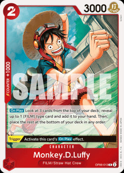 Monkey.D.Luffy (OP06-013) - Wings of the Captain (Rare) [OP06-013]