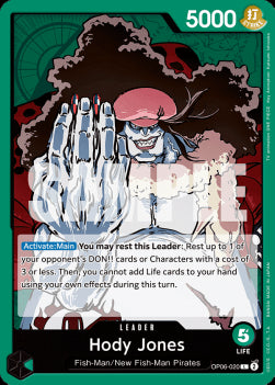 Hody Jones (OP06-020) - Wings of the Captain (Leader) [OP06-020]