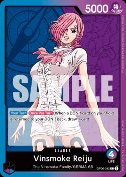 Vinsmoke Reiju (OP06-042) - Wings of the Captain (Leader) [OP06-042]