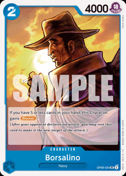 Borsalino (OP06-054) - Wings of the Captain (Uncommon) [OP06-054]
