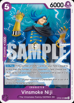 Vinsmoke Niji (OP06-065) - Wings of the Captain (Rare) [OP06-065]