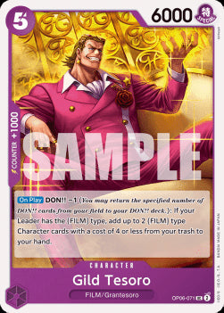Gild Tesoro (OP06-071) - Wings of the Captain (Uncommon) [OP06-071]