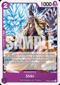 Shiki (OP06-073) - Wings of the Captain (Uncommon) [OP06-073]