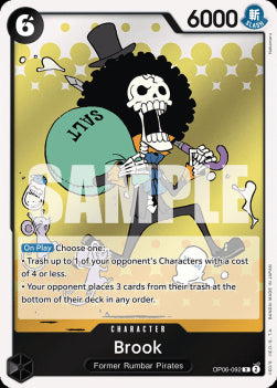 Brook (OP06-092) - Wings of the Captain (Rare) [OP06-092]