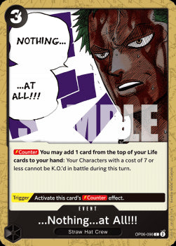 ...Nothing...at All!!! (OP06-096) - Wings of the Captain (Common) [OP06-096]