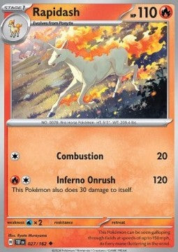 Rapidash - Cronoforze (Uncommon) [TEF-027]