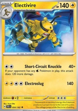 Electivire - Cronoforze (Uncommon) [TEF-054]