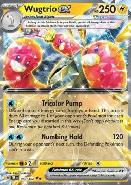 Wugtrio ex - Cronoforze (Double Rare) [TEF-060]