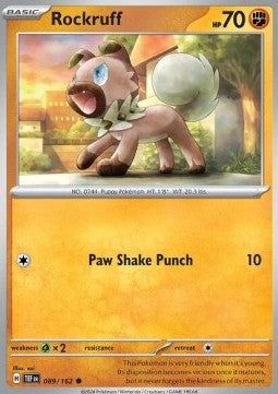 Rockruff - Cronoforze (Common) [TEF-089]