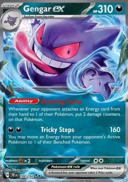 Gengar ex - Cronoforze (Double Rare) [TEF-104]