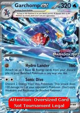 Garchomp ex - Paradosso Temporale (Oversized) [PAR-038]