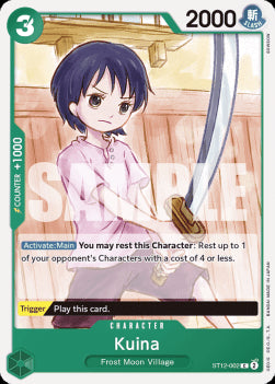 Kuina (ST12-002) - Starter Deck: Zoro & Sanji (Common) [ST-12-002]
