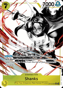 Shanks (ST13-009) - Ultra Deck: The Three Brothers (Alternate Art) [ST-13-009]