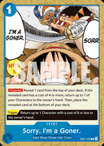 Sorry. I'm a Goner. (EB01-029) - Memorial Collection (Common) [EB01-029]