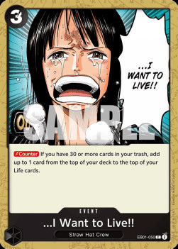 ...I Want to Live!! (EB01-050) - Memorial Collection (Common) [EB01-050]