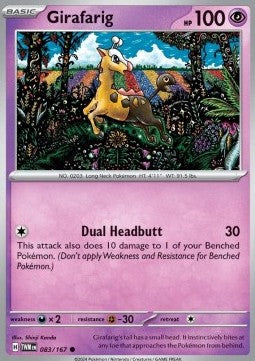Girafarig - Crepuscolo Mascherato (Common) [TWM-083]