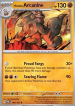 Arcanine di Hisui - Crepuscolo Mascherato (Rare) [TWM-100]
