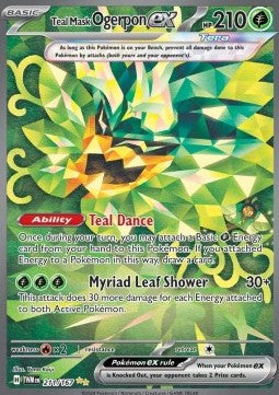 Ogerpon Maschera Turchese ex - Crepuscolo Mascherato (Special Illustration Rare) [TWM-211]