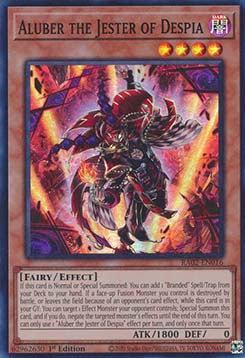 Aluber il Giullare di Dispia - Collezione Rarità 25° Anniversario II (Super Rare) [RA02-016]